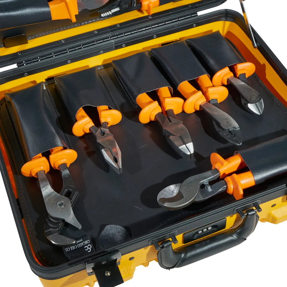 Kit de herramientas de uso general con aislamiento de 1000 V, 22 piezas